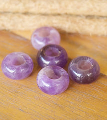 Amethyst Beads x 5