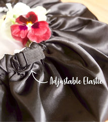 Short Hair Satin Sleep Bonnet Reversible