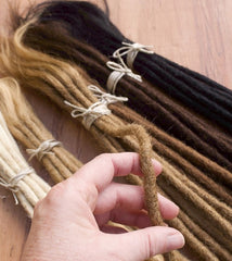 Human Hair Thick 8mm (10 Extensions)