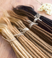 Human Hair Thick 8mm (10 Extensions)