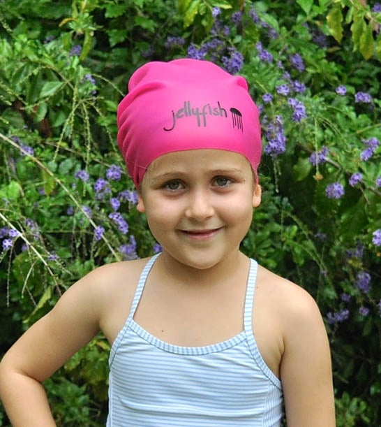 Junior Long Hair Swim Cap