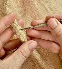 Stainless Steel 0.6mm Crochet Hook x 1