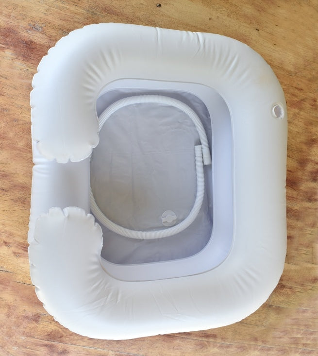 Inflatable Basin ~ perfect for deep cleansing soaks