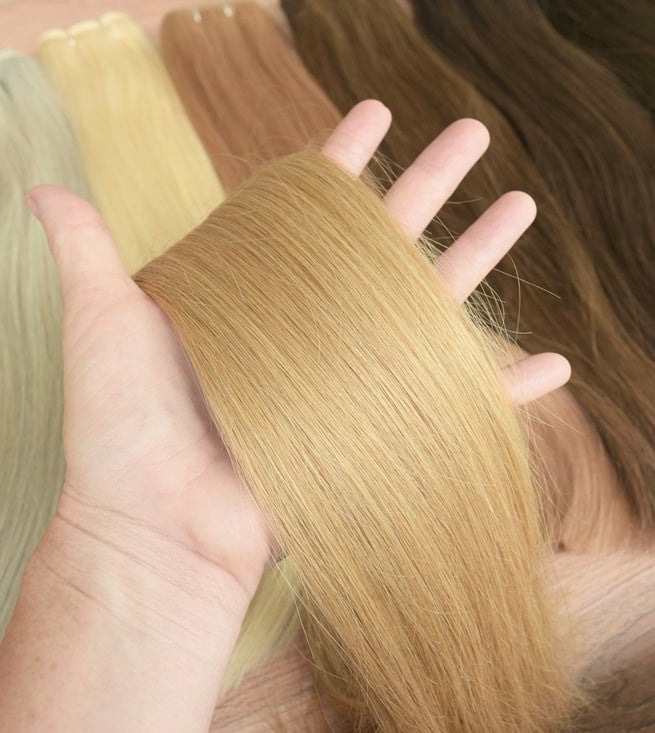 DIY Human Hair Extensions - 100gm Weft Only