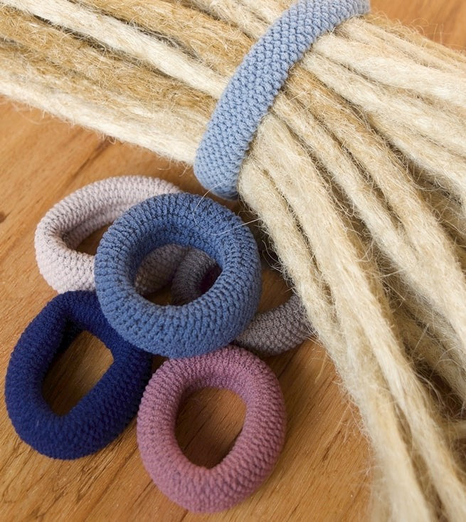 6 x Stretchy Hair Ties