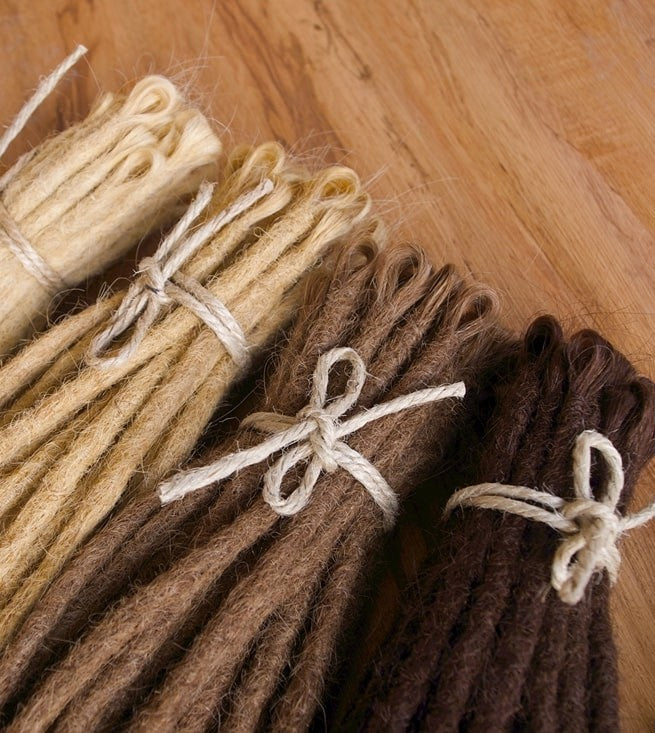 Human Hair Mermaid Locs (10 Extensions)