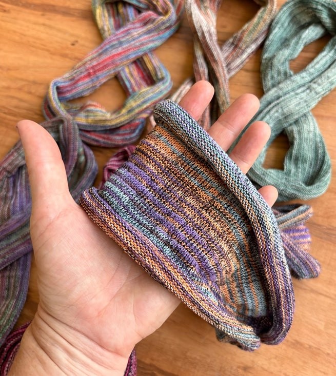 Double Loop Knit Headband