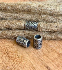 3 x Stainless Steel Celtic Beads