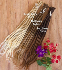 Human Hair Ombre (10 Extensions)