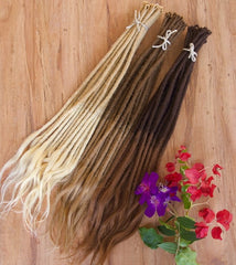 Human Hair Ombre (10 Extensions)