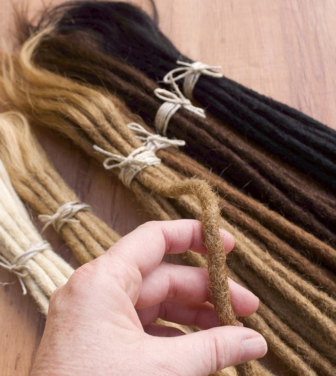 Human Hair Thick 8mm (10 Extensions)