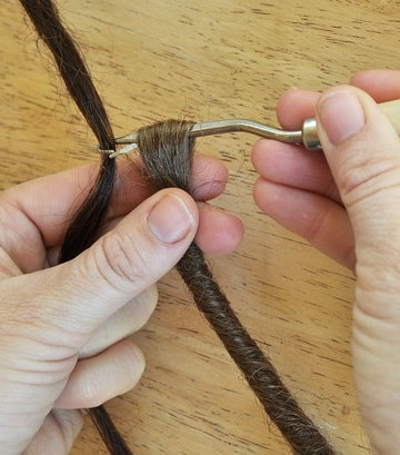 Latch Hook for installing extensions