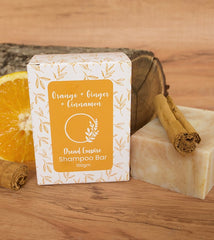 Shampoo Bar 150gm ~ Orange + Ginger + Cinnamon