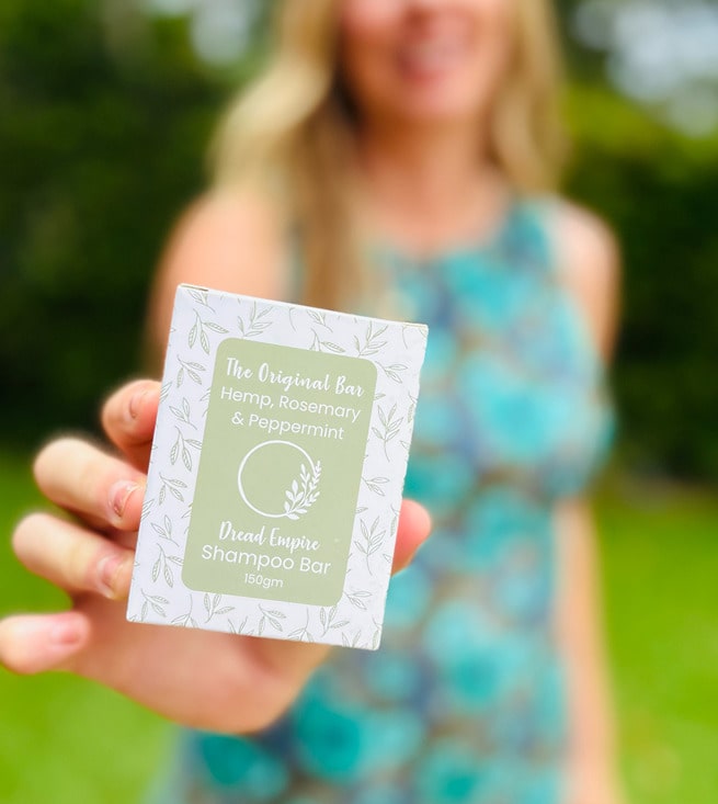 Shampoo Bar 150gm ~ The Original with Hemp + Rosemary + Peppermint