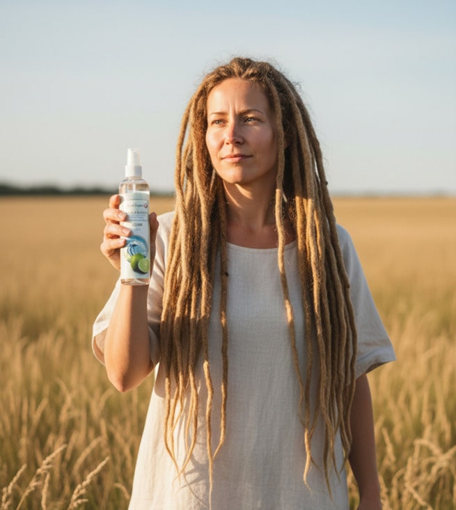 Dreadlock Locking & TIghtening Accelerator Spray with Lime